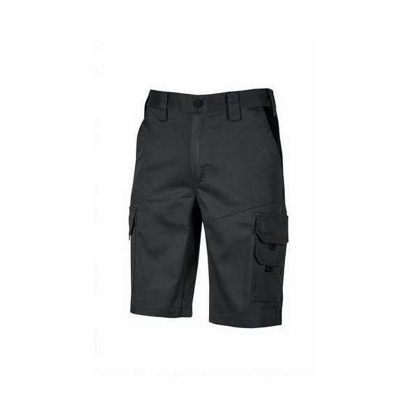 Pantalón Corto Bonito Talla 2XL Black Carbon WST279BC U-POWER