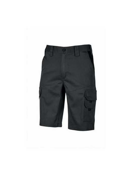 Pantalón Corto Bonito Talla 2XL Black Carbon WST279BC U-POWER