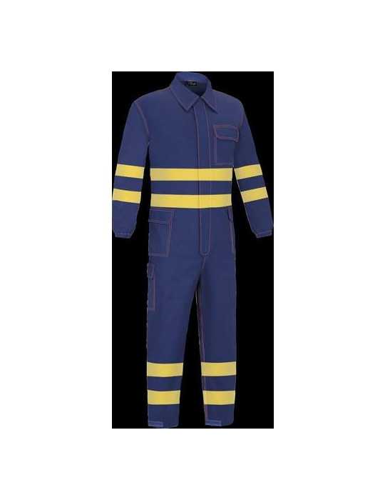 Buzo de Alta Visibilidad Azul/Amarillo L3000 Talla 52 VESIN