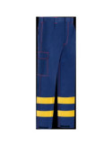 Pantalón Alta Visibilidad Azul/Amarillo L3000 Talla 46 VESIN