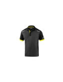 Polo Toledo M/Corta Gris Amarillo Talla Xs SPARCO
