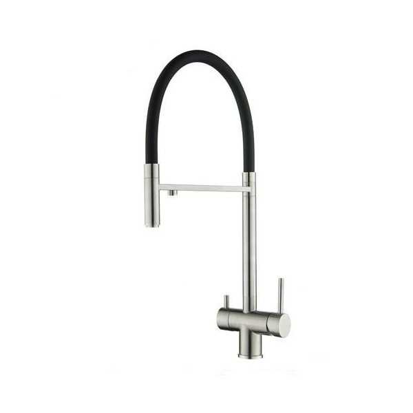 Grifo Cocina Flexyform Osmosis Cromo/Negro MARTI 1921