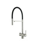 Grifo Cocina Flexyform Osmosis Cromo/Negro MARTI 1921