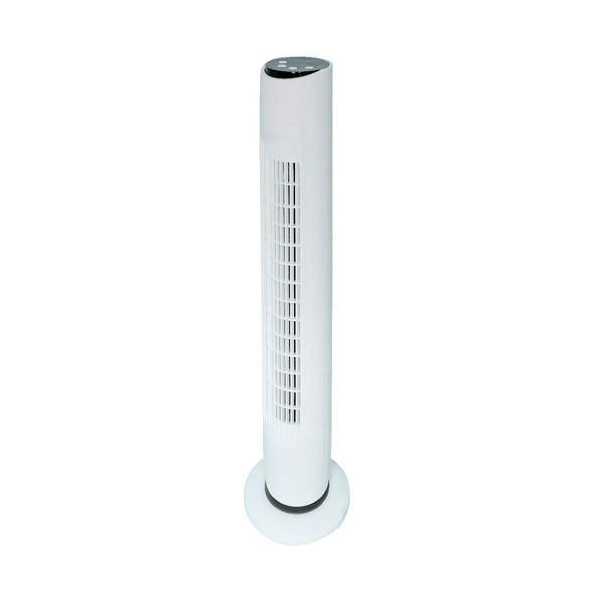 Ventilador Torre con Mando 79cm 45w 220-240v Blanco GARSACO