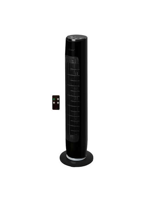 Ventilador Torre con Mando 79cm 45w 220-240v Negro GARSACO