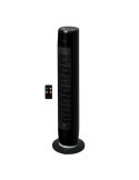 Ventilador Torre con Mando 79cm 45w 220-240v Negro GARSACO