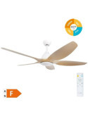 Ventilador Techo Kilwa Mando Ø152 Dc 220-240v Bl GARSACO