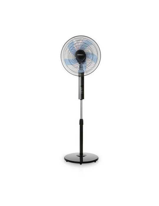 Ventilador Pie 40cm 55w Hasta 139cm Negro Sf 0244 SONIFER