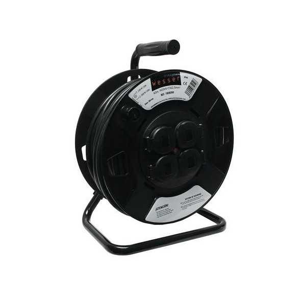 Tambores Cable con Tapa 40m H05vv-F3g2.5 1300w Ip44 ASEIN