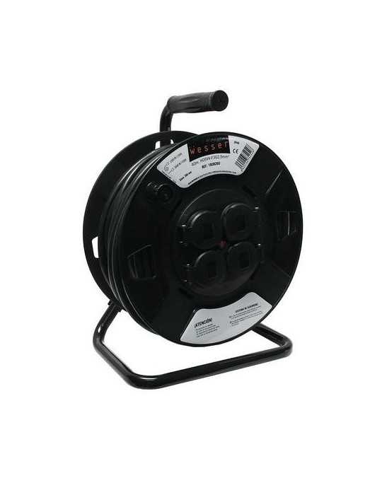Tambores Cable con Tapa 40m H05vv-F3g2.5 1300w Ip44 ASEIN