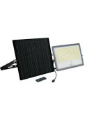 Foco Solar Pir y Panel Solar Ext Ip65 18w 3500lm LUCECO