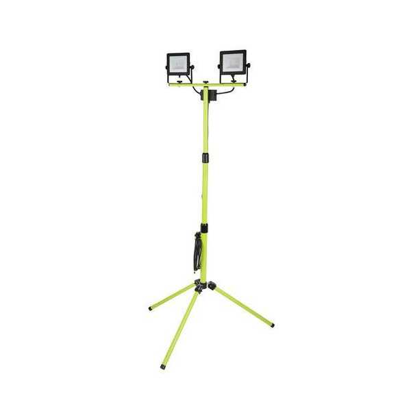 Proyector Led Doble Tripode Eco Negro 2400lm 2x30w LUCECO