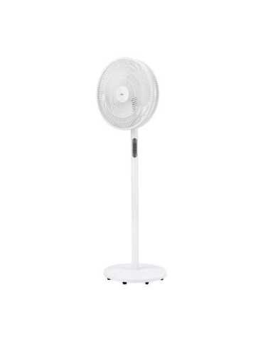 Ventilador Pie 40cm Alt. 125cm 50w sin mando Blanco JATA