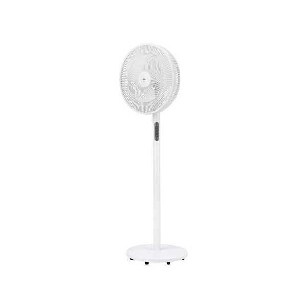 Ventilador Pie 40cm Alt. 125cm 50w sin mando Blanco JATA