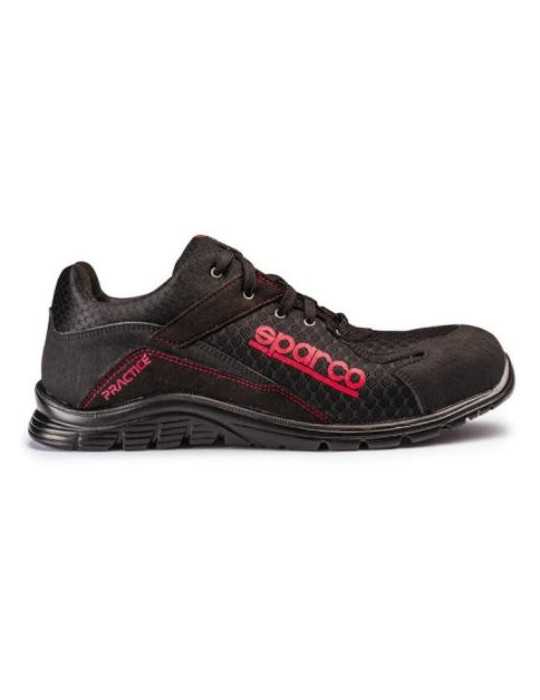 Zapato Seguridad S1p Src Practice Negra/Negra Talla 36 SPARCO