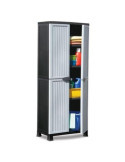 Armario Resina Gris 3 Baldas 171.5x68x39cm RAYDAN