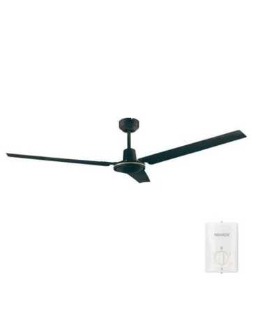 Ventilador Techo Saltok Mando Ø142 220-240v Negro GARSACO