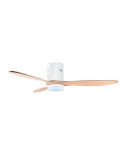 Ventilador Techo Dc 132cm 35w Blanco/Madera ORBEGOZO