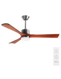 Ventilador Techo Dc 132cm 40w Madera Oscuro ORBEGOZO