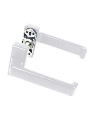 Manubrio Aluminio Lacado Blanco M.2080 ALMA