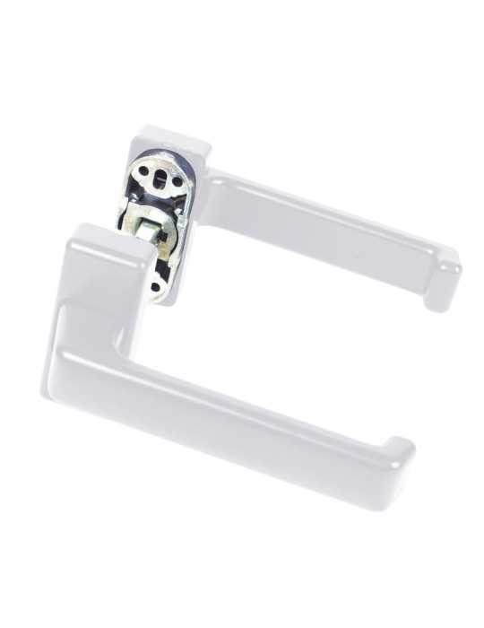 Manubrio Aluminio Lacado Blanco M.2080 ALMA