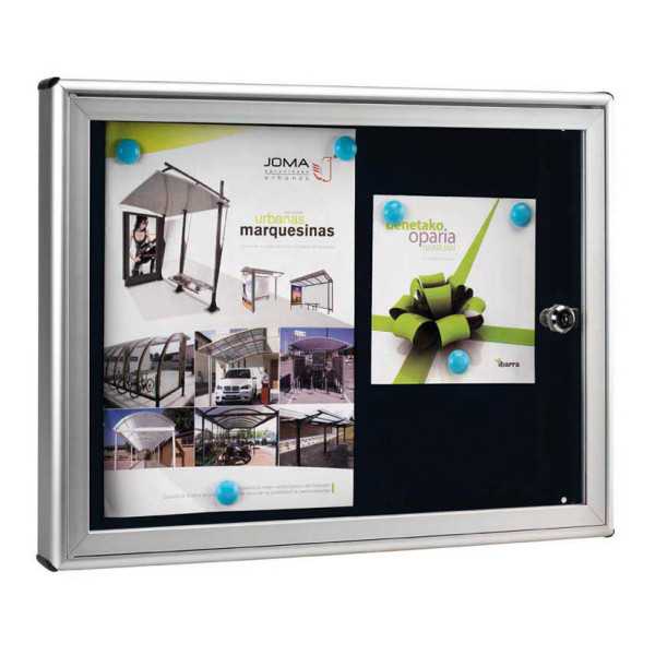Panel para Anuncios de Aluminio 48x4x36 cm JOMA