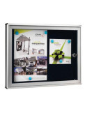 Panel para Anuncios de Aluminio 48x4x36 cm JOMA