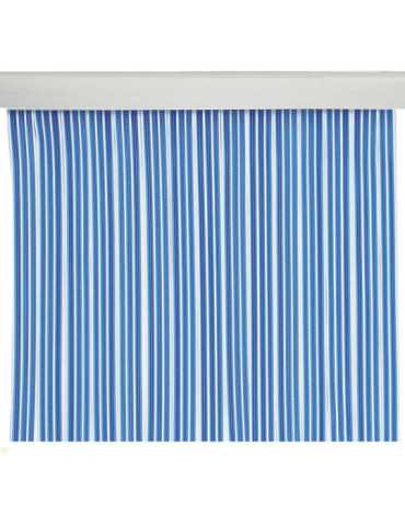 Cortina de Puerta de Cinta Azul 90x210 cm