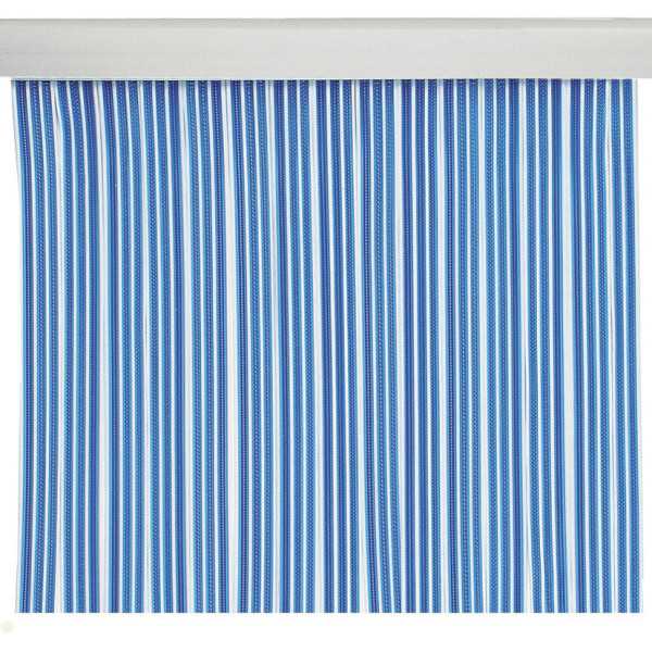 Cortina de Puerta de Cinta Azul 90x210 cm