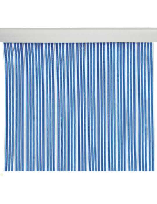 Cortina de Puerta de Cinta Azul 90x210 cm