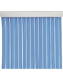 Cortina de Puerta de Cinta Azul 90x210 cm