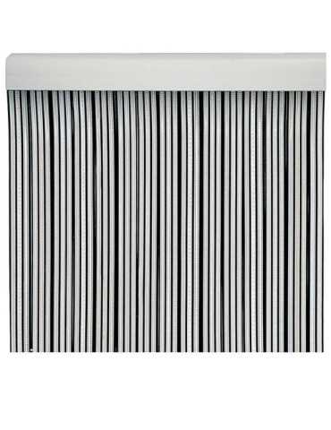 Cortina de Puerta de Cinta Negra 90x210 cm
