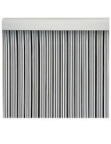 Cortina de Puerta de Cinta Negra 90x210 cm