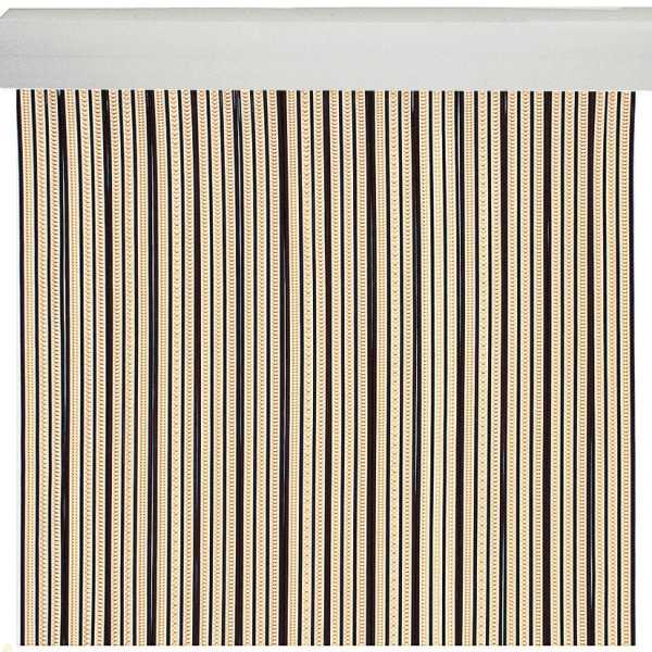 Cortina de Puerta de Cinta Marfil 90x210 cm