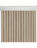 Cortina de Puerta de Cinta Marfil 90x210 cm