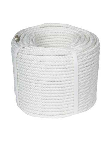 Cuerda Nailon Poliéster M. Torcida 8mm x 100 m EHS