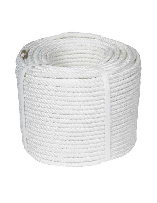 Cuerda Nailon Poliéster M. Torcida 8mm x 100 m EHS