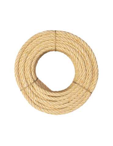 Cuerda Sisal 4 Cabos Ø8mm Rollo 100 m EHS
