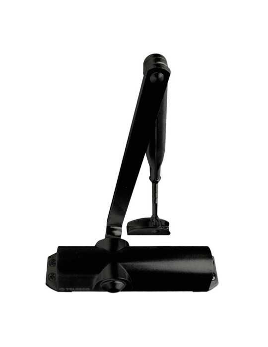 Cierrapuertas Delta 1800 Negro TELESCO