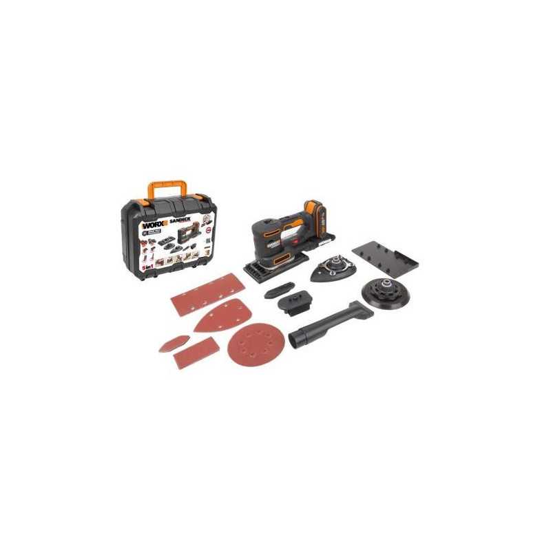 Multilijadora WORX 5 en 1 20v (1 bateria 2.0ah) WX820