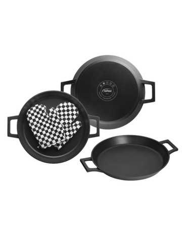 Serie Absolut Black Paellera 32 cm INOXIBAR