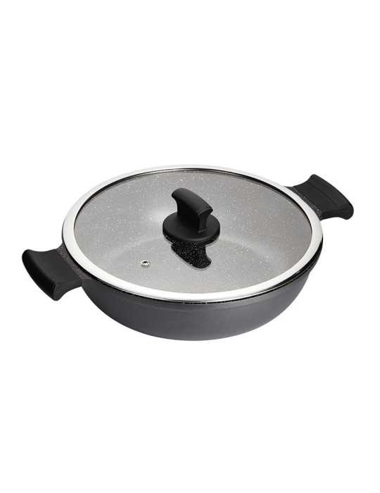 Serie Absolut Black Cacerola Baja 28 cm INOXIBAR