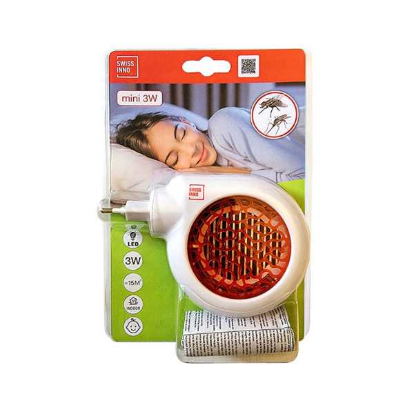 Mini Eliminador de Insectos 3W SWISSINNO