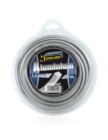 Hilo de Nailon Alum Desbrozadora Ø 3,3mm 35 m GARLAND