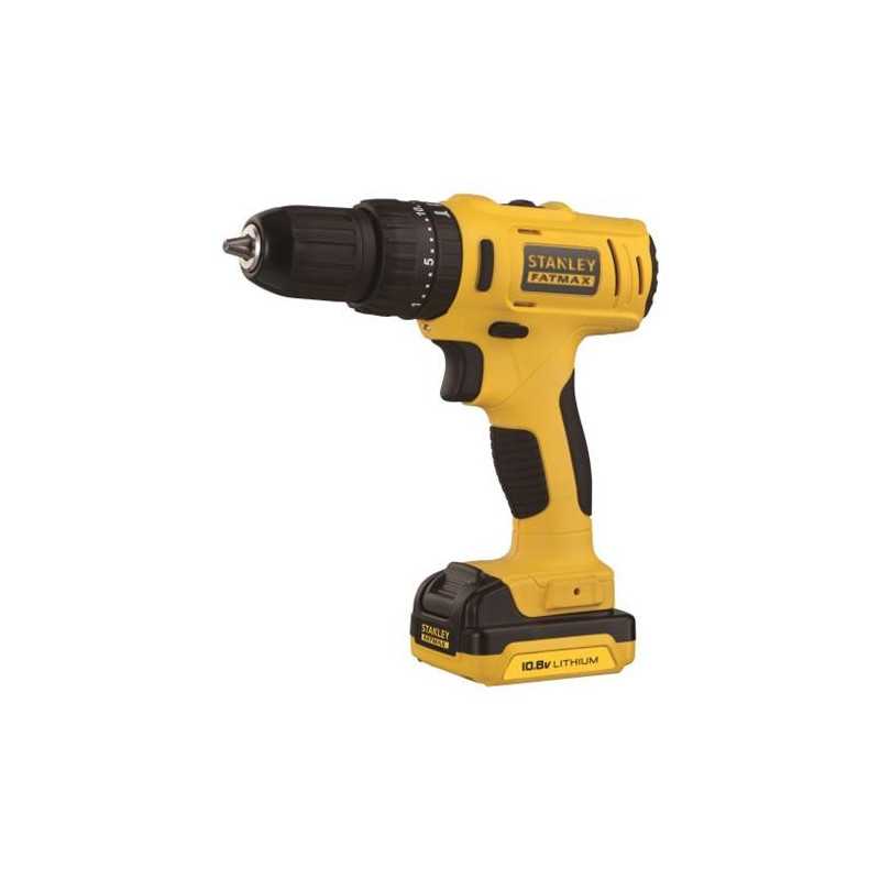 Taladro percutor STANLEY 10.8 v. 1.5 ah. litio FMC021s2-QW