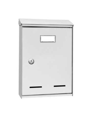 Buzón Metálico Exterior Modelo Nano Blanco BTV
