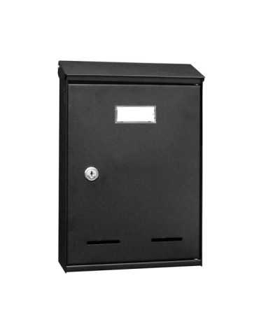 Buzón Metálico Exterior Modelo Nano Negro BTV