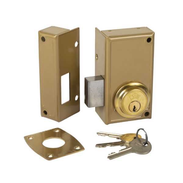 Cerradura de Sobreponer N 33 60mm Izquierda JIS