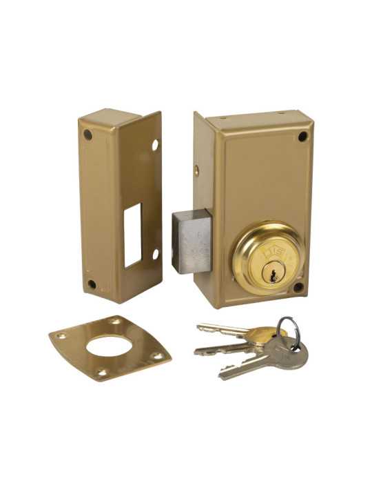 Cerradura de Sobreponer N 33 60mm Izquierda JIS