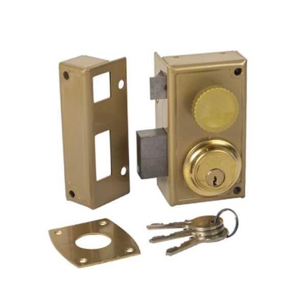 Cerradura de Sobreponer N 34 60mm Izquierda JIS